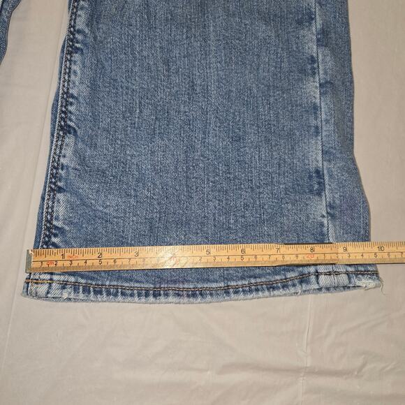 American Eagle Womens 000 Jeans Curvy Super High Rise Baggy Wide Leg Cargo - Picture 11 of 16